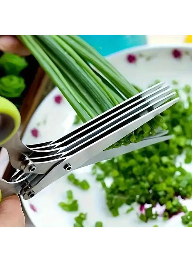 Heavy Duty Kitchen Scissors 1pc Sharp Blades For Cutting Meat Herbs Vegetables Easy Clean - Image 5