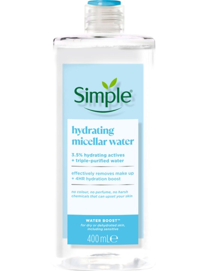 simple Micellar Cleansing Water Pentavitin And Prebiotic 400 ML