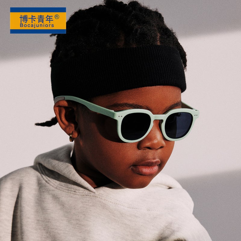 New Fashion Children'S Sunglasses Boys And Girls Tide Polarized Baby Sunglasses Anti Ultraviolet Sunshade Glasses S8445 - Image 4