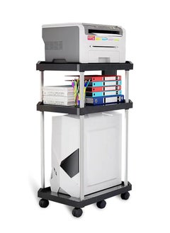 Computer Tower Stand Printer Table Multi-Purpose Computer Tower Taqble Printer Stand Under Desk 3 Tie