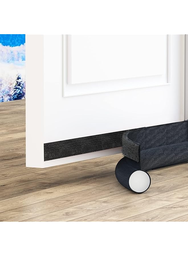 The Bros Door Draft Stopper, Draft Stoppers for Bottom of Door, Adjustable Door Sweep Noise Blocker 36inch, Sound Proof for Interior Exterior Doors - Image 1