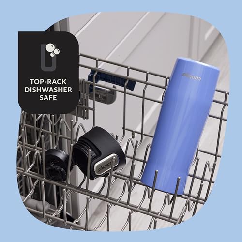 Contigo® AUTOSEAL® West Loop Vacuum-Insulated Stainless Steel Travel Mug with Easy-Clean Lid, 20 oz, 2-Pack, Aster Frosted Pearl; Limelight Frosted Pearl - Image 5