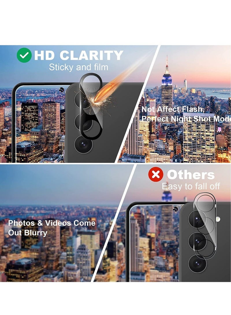 Raxoom [5-in-1]For Samsung Galaxy S23 plus Case,2 Packs Camera Lens Protector + 2 Packs HD Tempered Glass Screen Protector,All-Round Protection, Shockproof, Anti-Scratches Kit (S23+) - Image 4