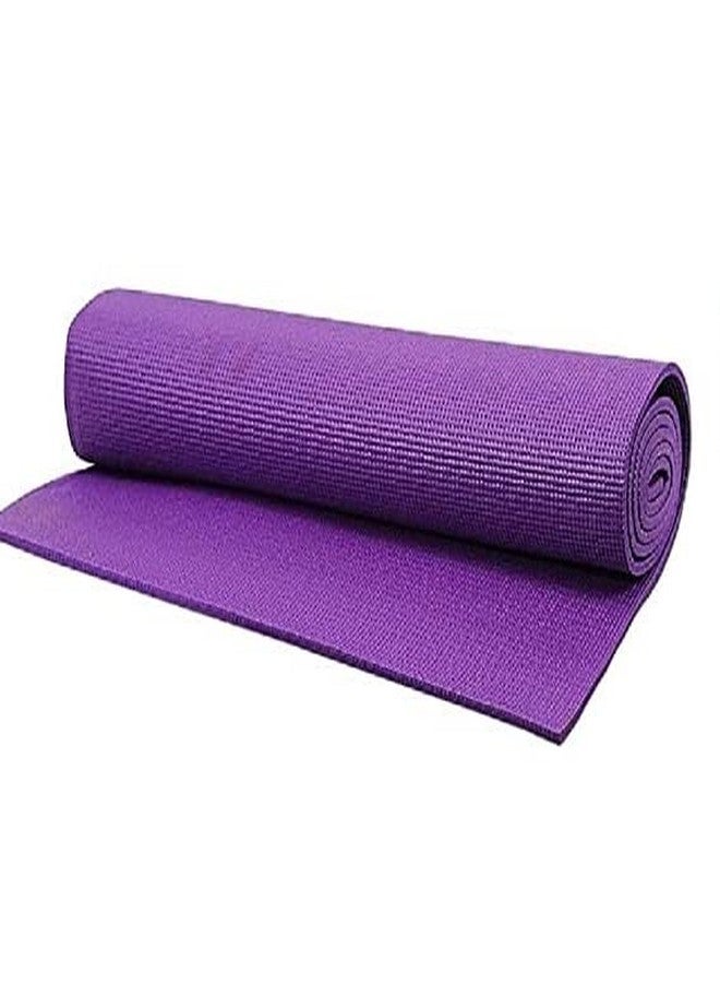 فينوم بساط يوغا فينوم للرجال والنساء مصنوع من مادة NBR، بساط تمارين سميك للغاية 08 مم لتمارين اليوغا - (اللون: بنفسجي) (الموديل: 1331) - Image 3