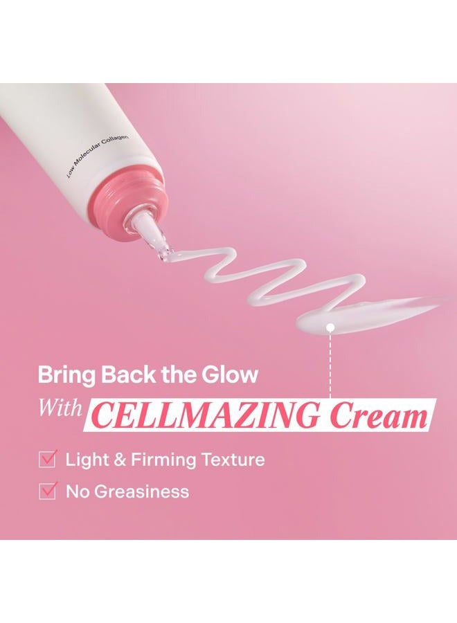 Torriden CELLMAZING Collagen Firming Cream 60ml (2.02 fl.oz.) | Improving Saggy Pore and Wrinkle | 5D Collagen Complex, Amino Acid Complex, Peptide | Korean Skincare - Image 3