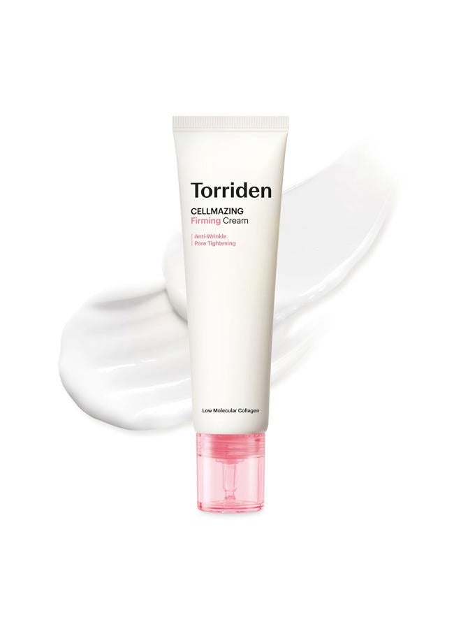 Torriden CELLMAZING Collagen Firming Cream 60ml (2.02 fl.oz.) | Improving Saggy Pore and Wrinkle | 5D Collagen Complex, Amino Acid Complex, Peptide | Korean Skincare - Image 1