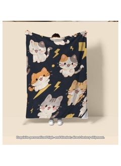 General Baby and children's cartoon flannel thin blanket (warm and comfortable, suitable for sleep, game use) 70cm*100cm - 31  - Image 2