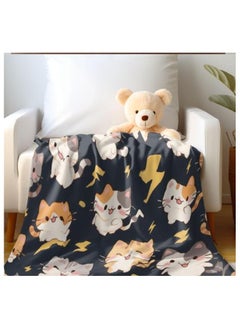 General Baby and children's cartoon flannel thin blanket (warm and comfortable, suitable for sleep, game use) 70cm*100cm - 31  - Image 3