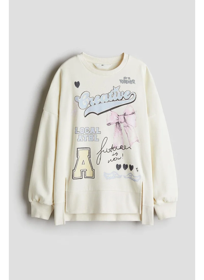 اتش اند ام Oversized sweatshirt