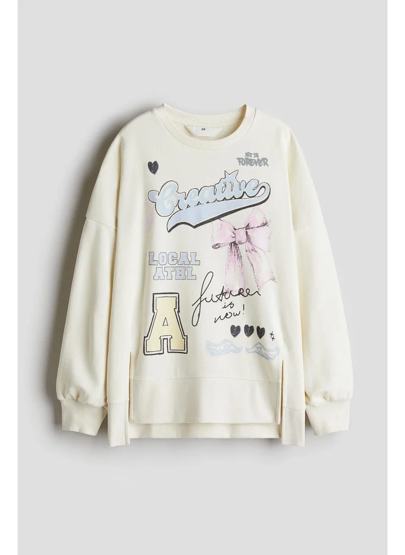 اتش اند ام Oversized sweatshirt