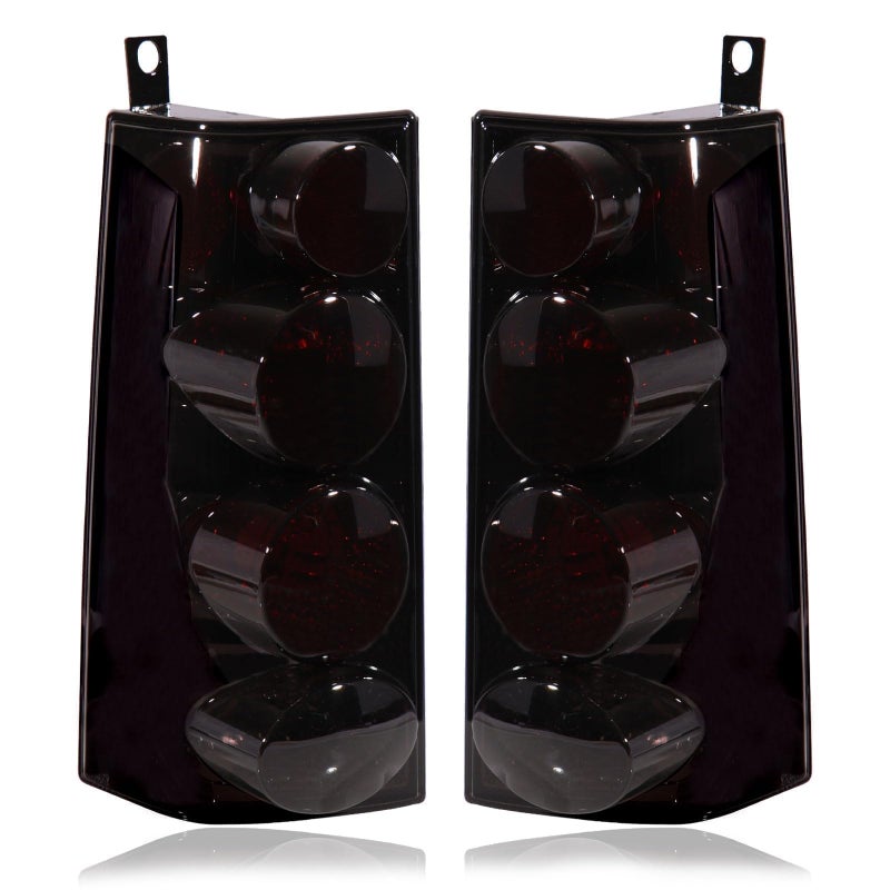 CONLLCON Tail lights Assembly Smoke Lens Compatible with 2003-2014 Chevy Express 1500 2003-2023 GMC Savana Chevrolet Express 2500 3500 Taillights Replacement for â€Ž84216114 23338319 84639024 23338320 - Image 1