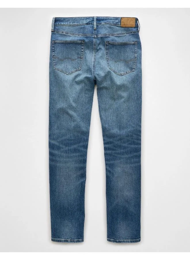 امريكان ايجل Airflex Athletic Straight Jeans