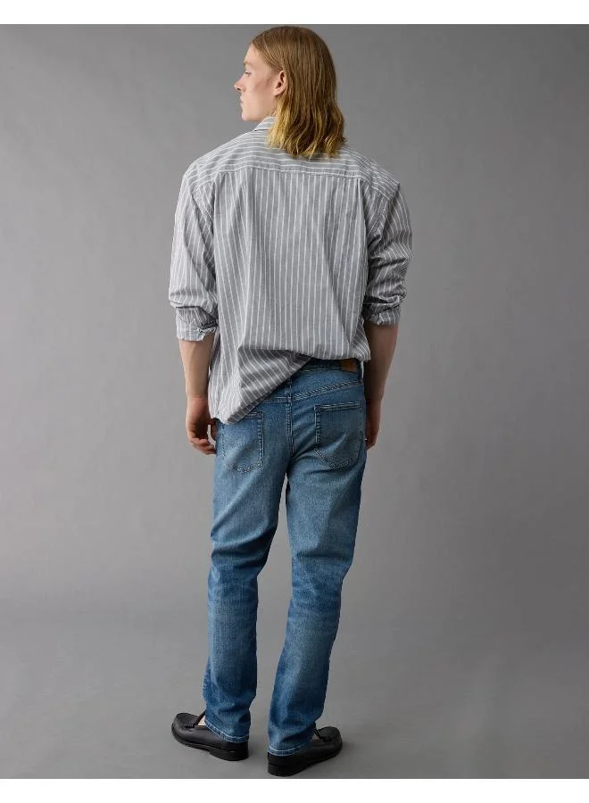 American Eagle Airflex Athletic Straight Jeans