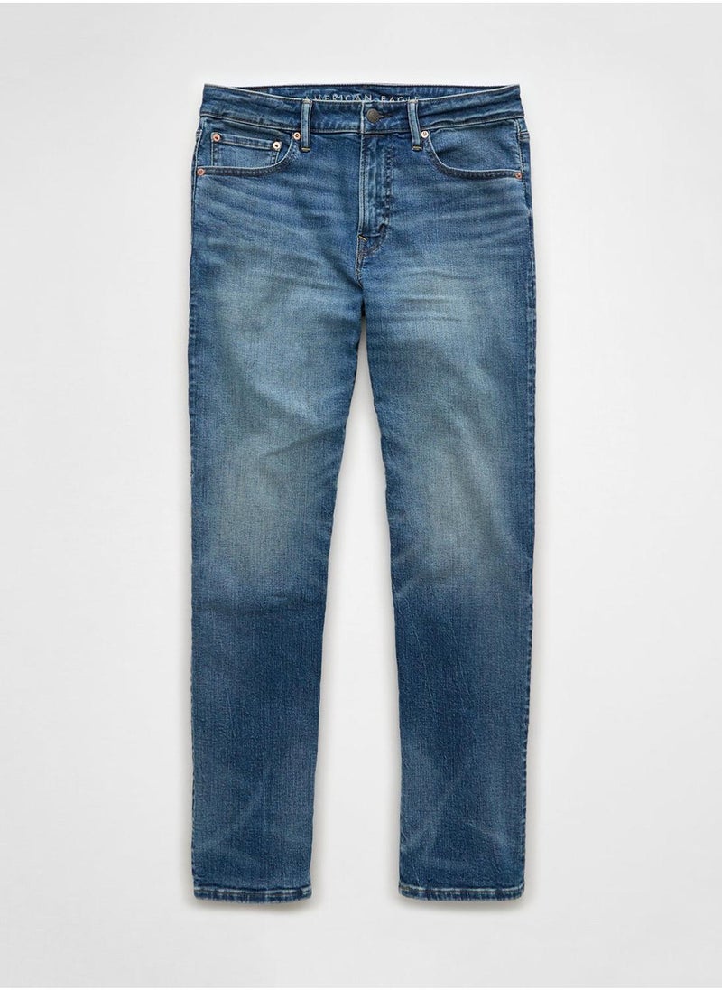 American Eagle Airflex Athletic Straight Jeans  - Image 4