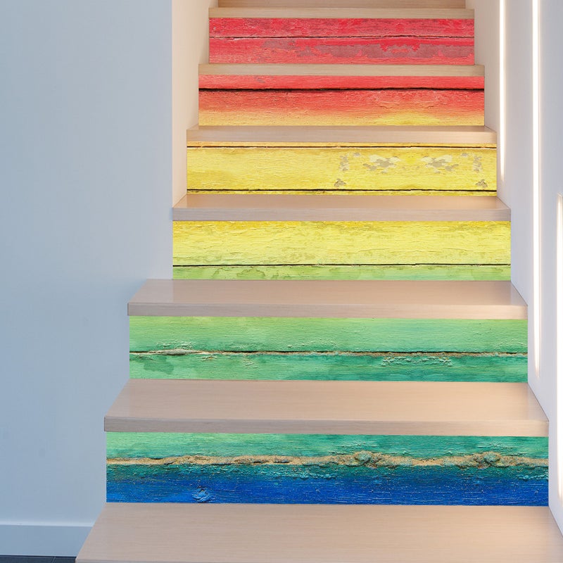 Stair Decor 15 Inch: Moisture-proof Anti-bacterial Adhesive Stickers - Removable No-residue Decorative Trim for Home Interior DIY Projects Wall Accents Furniture Upgrade - Image 4