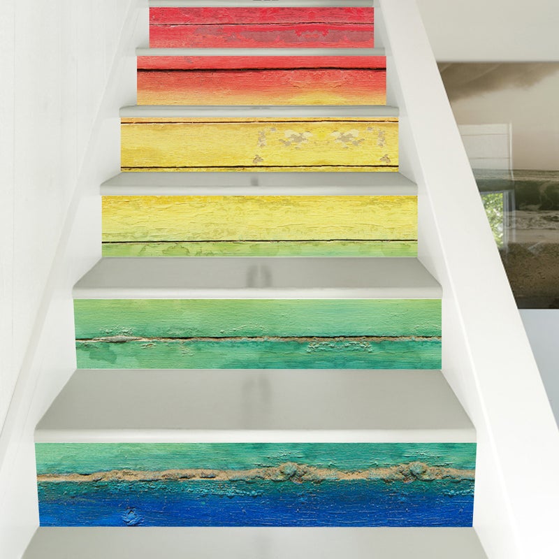 Stair Decor 15 Inch: Moisture-proof Anti-bacterial Adhesive Stickers - Removable No-residue Decorative Trim for Home Interior DIY Projects Wall Accents Furniture Upgrade - Image 2