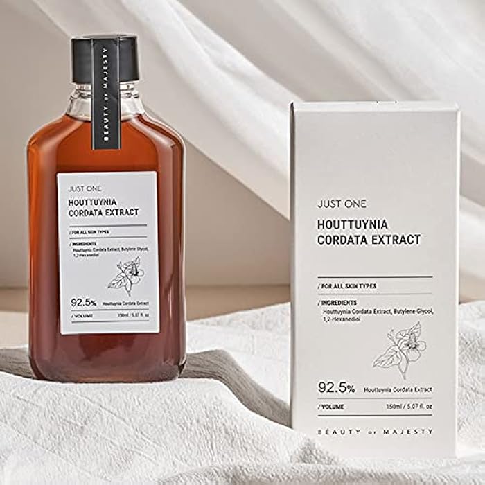 BOM COSMETICS Just One Houttuynia Cordata Extract 5.07 Fl. Oz, Facial Toner with 100% Herbal Extract, Hydrating & Soothing Toner for Face & Scalp, Vegan, Korean Skincare - Image 5