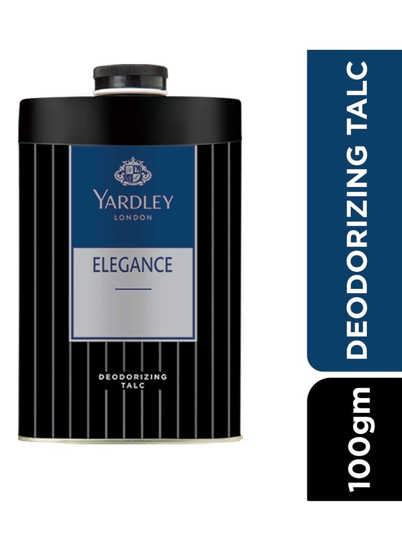 Yardley Elegance Perfumed Talcum Powder 100gm - Image 2