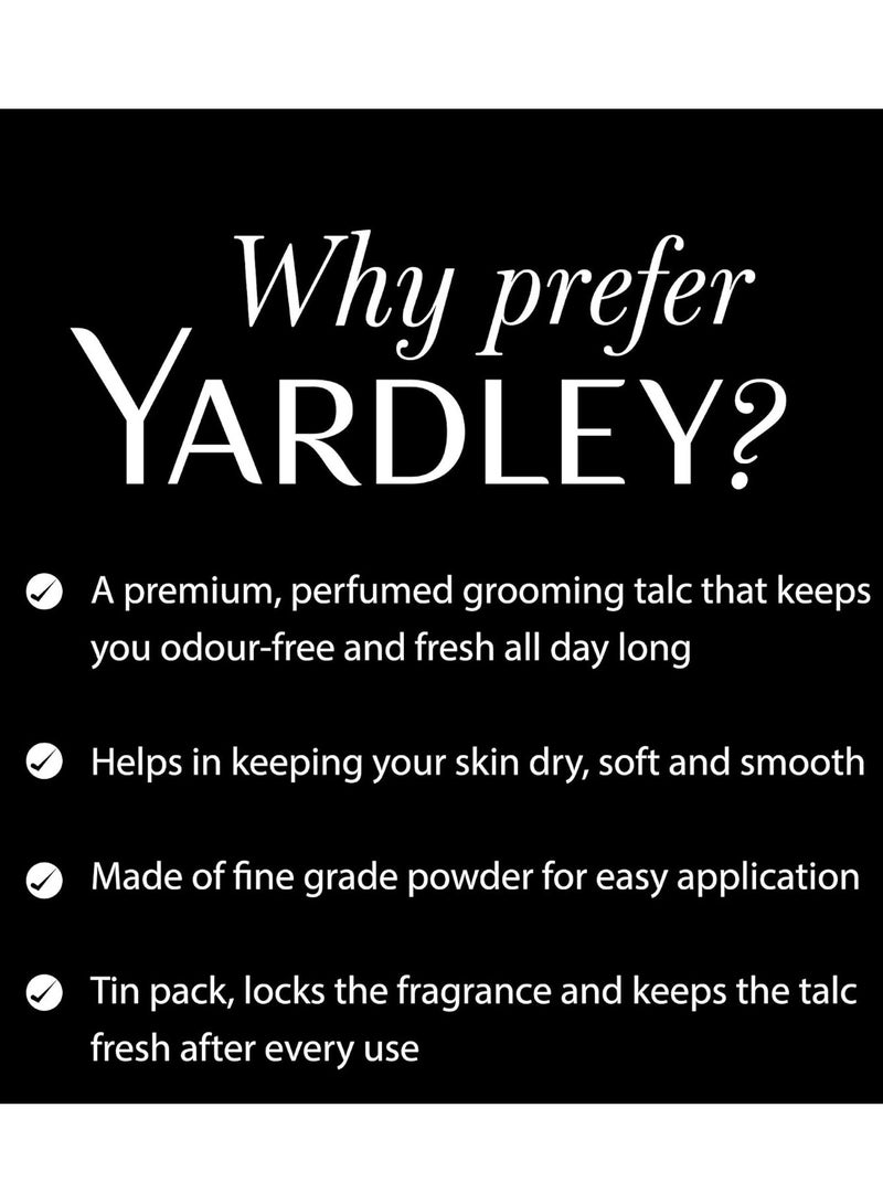 Yardley Elegance Perfumed Talcum Powder 100gm - Image 4