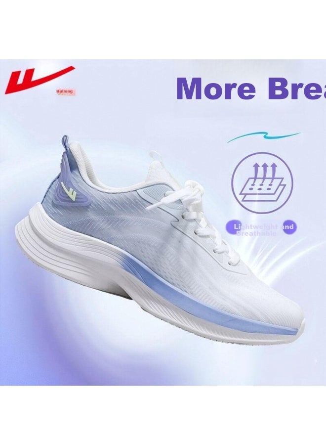 Pull Back Huanli Official Women's Spring/summer Sports Shoes New Casual Shoes Women's Mesh Increased Running Shoes - Image 2