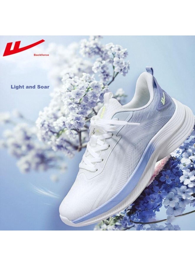 Pull Back Huanli Official Women's Spring/summer Sports Shoes New Casual Shoes Women's Mesh Increased Running Shoes - Image 1