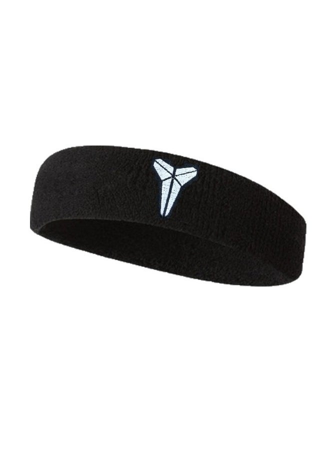 SOWUGI - Sweat  Headband Running Sports Slip Headband Fitness Sports Headband Suitable for Running Cycling Basketball Yoga Fitness Exercise Elastic Unisex Headband - Image 1