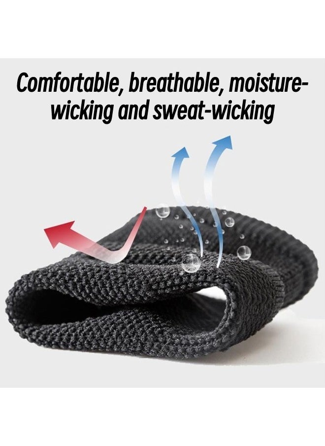 SOWUGI - Sweat  Headband Running Sports Slip Headband Fitness Sports Headband Suitable for Running Cycling Basketball Yoga Fitness Exercise Elastic Unisex Headband - Image 1