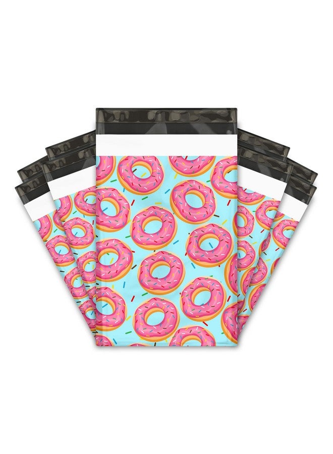 Pro Supply Global 6X9 (100) Sprinkled Donuts Designer Poly Mailers Shipping Envelopes Premium Printed Bags - Image 1