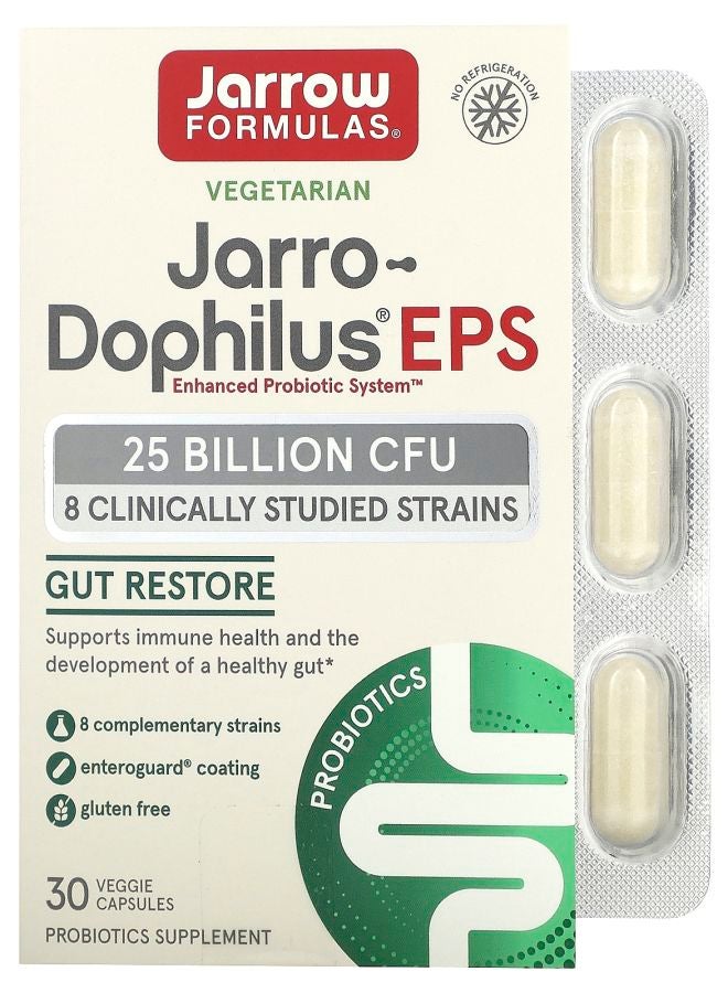 jarrow formulas Jarro-Dophilus EPS 25 Billion CFU 30 Veggie Capsules