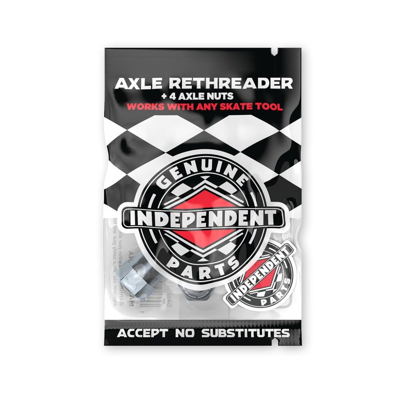 Independent Trucks Skateboard Hardware Axle Rethreader And Nuts Kit - Image 2