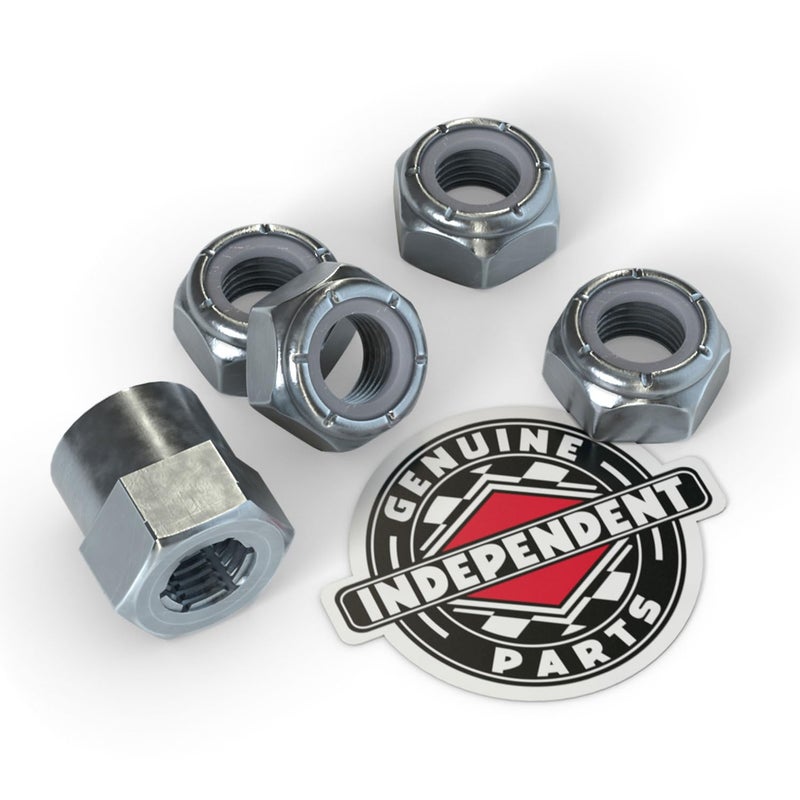Independent Trucks Skateboard Hardware Axle Rethreader And Nuts Kit - Image 1