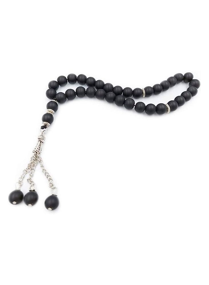 Islamic muslim tasbih black bracelet Round Shape beads Prayer beads Islamic Muslim Tasbih Allah Rosary