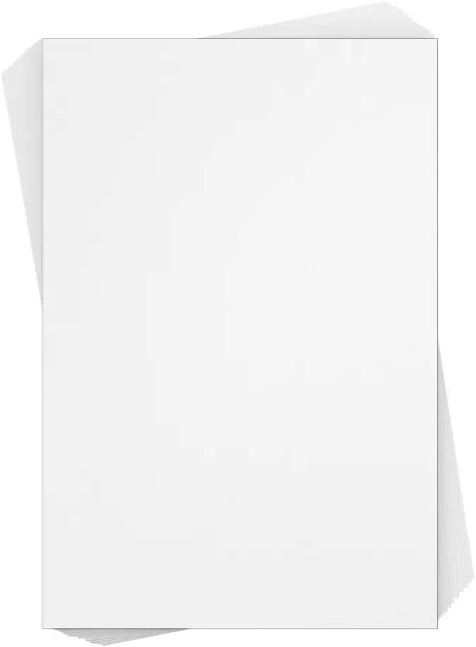 Reskid 100 Pack of Thick Heavyweight Index Cards on 80lb Card Stock - Perfect for Note-Taking, Studying, and Organization - Ideal for Classrooms, Office, and Home Use (5x7, 100, Count), White - Image 2