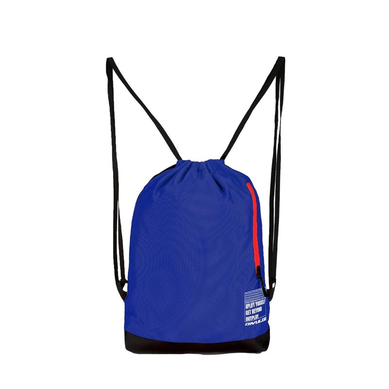 DIVULGE Drawstring Daypack Bag Sports Backpack Gym Bag, Backpack and Multi-Utility Bag for Running, Outdoor and Indoor Sports - Image 1