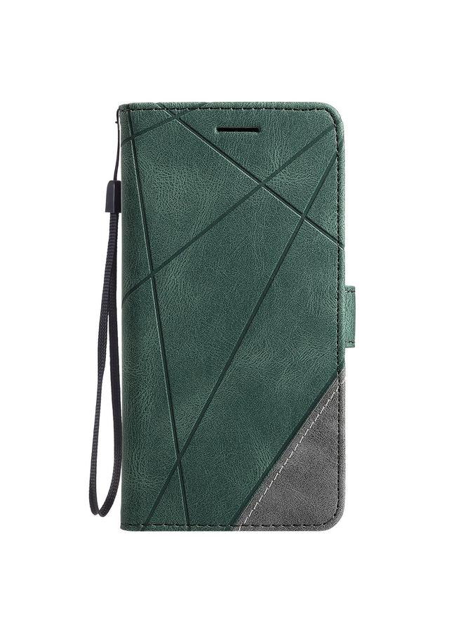 S-TOP Case For Motorola Moto G75 5G Skin Feel Splicing Leather Phone Case - Image 2