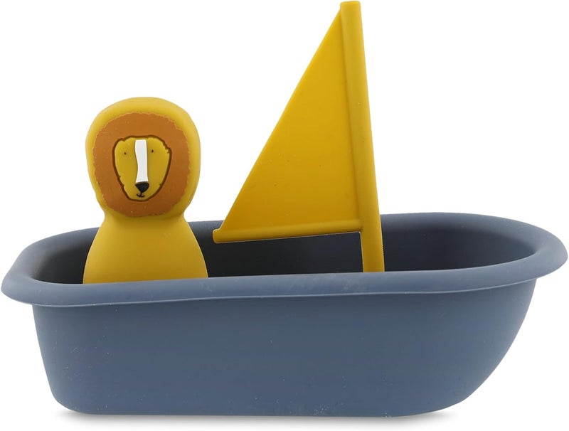 Trixie Bath Toy Sailboat with Mr. Lion - Image 1