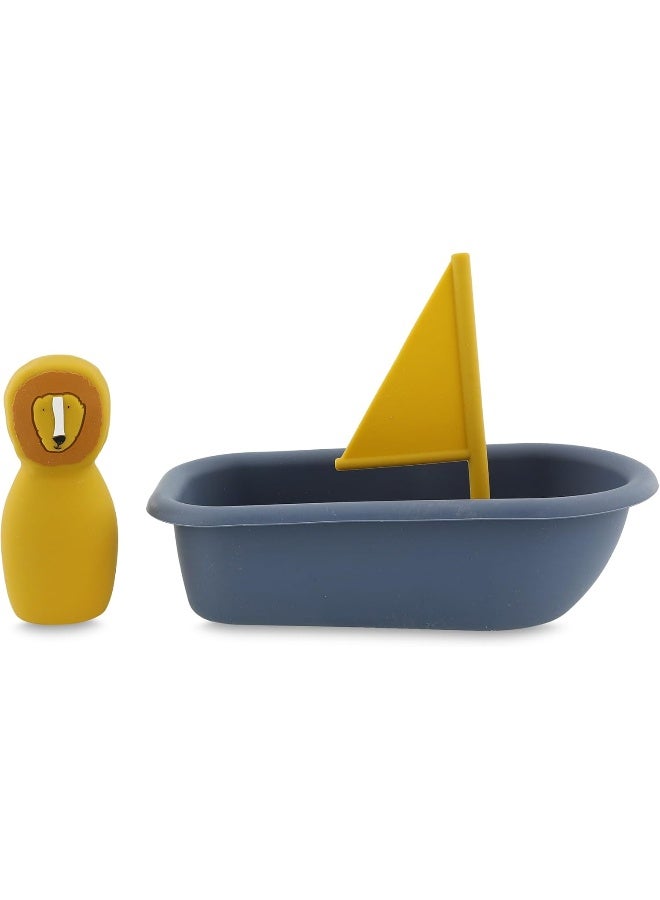 Trixie Bath Toy Sailboat with Mr. Lion - Image 2