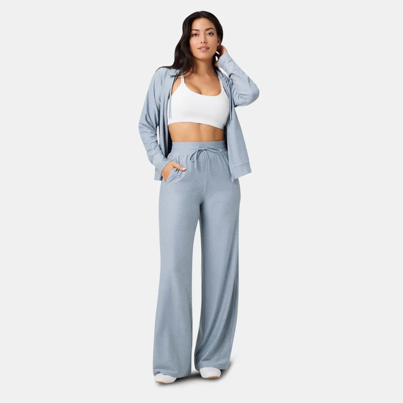 Fabletics Grey Women's Cloud Jersey Trousers for Women | Best Price UAE
