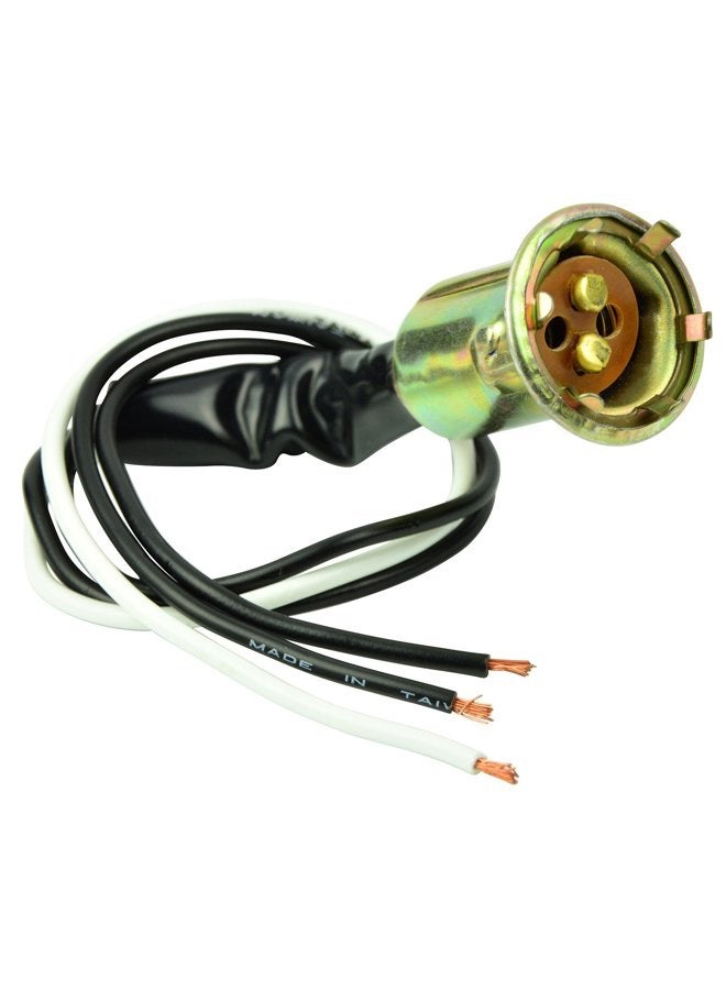 529310 Bulb Socket - Double Contact Bayonet with Leads