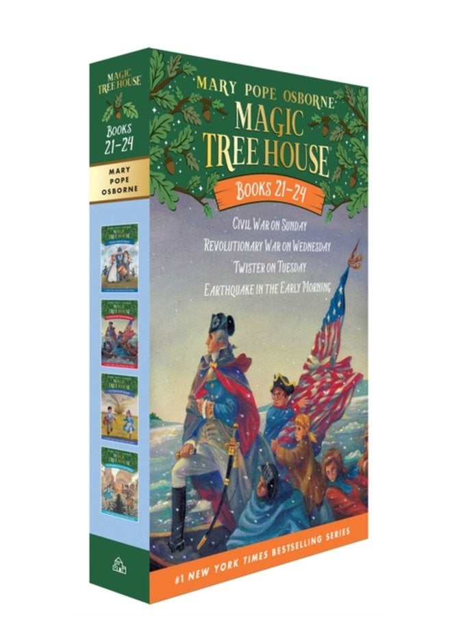 Magic Tree House Books 21 24 Boxed Set American History Quartet - Paperback