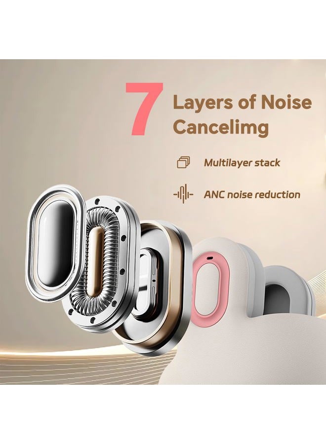 lewitools 3-in-1 Travel Neck Pillow with Music Bluetooth Speaker Heat & Vibration Massage Memory Foam for Airplane Car Home & Office Muscle Tension Relief for Deep Sleep Relaxation White Noise ASMR & Travel - Image 5