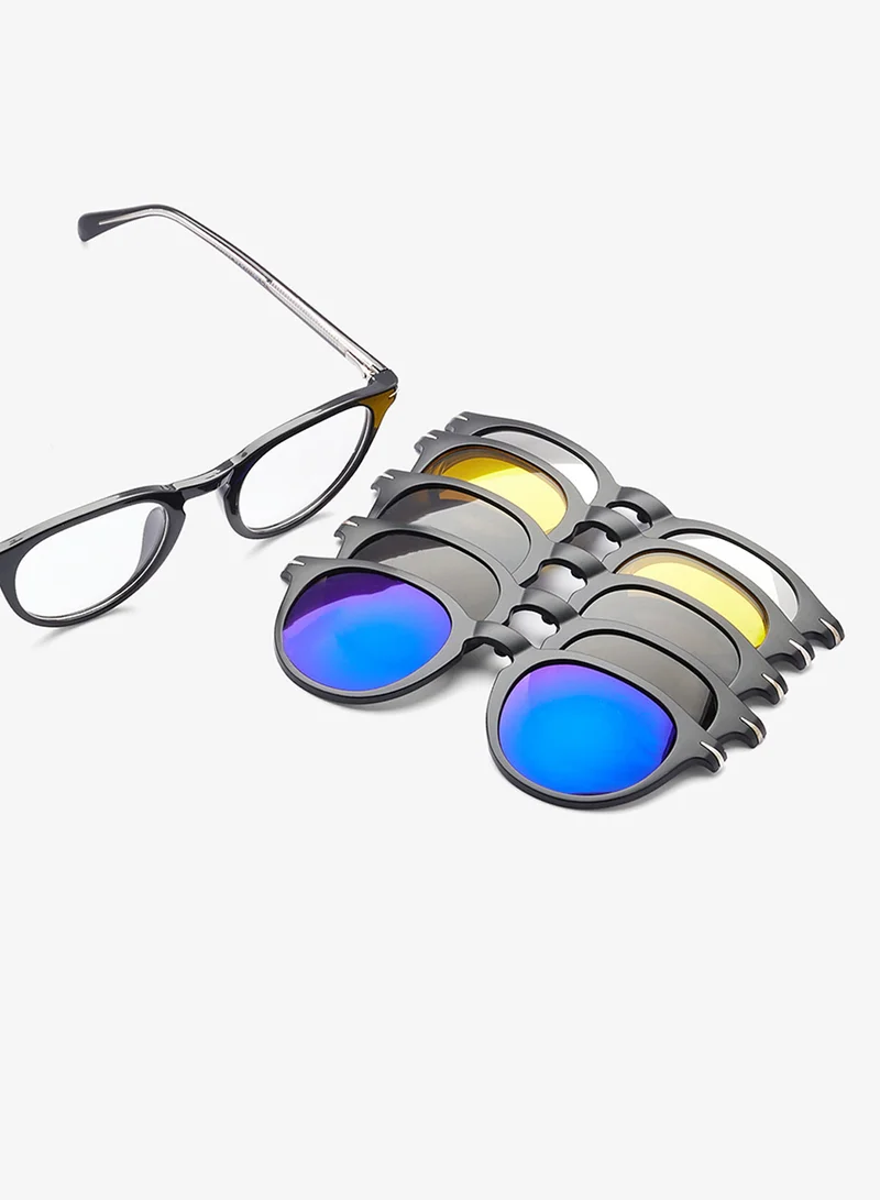 Seventy Five Polarized Lens Round Sunglasses