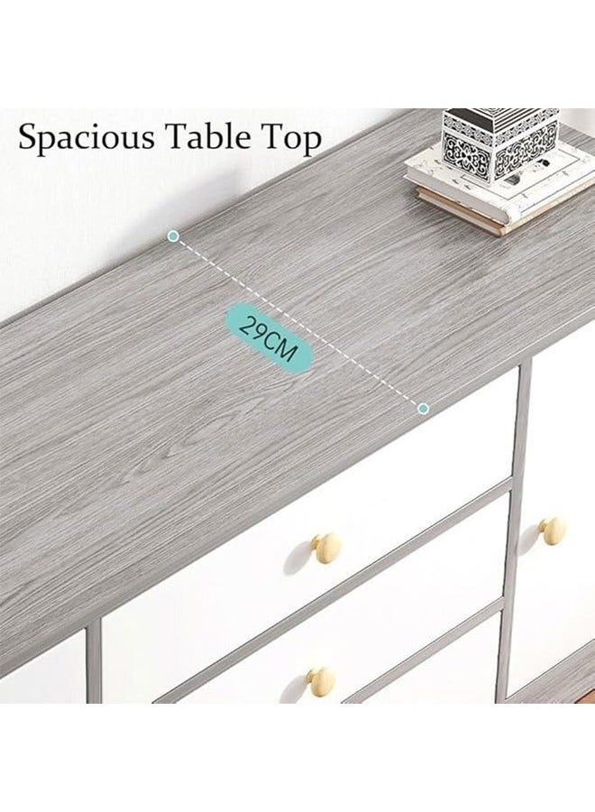 NKX Modern Design TV Stand with Cabinets, Drawers and Storage 140cm - Image 3