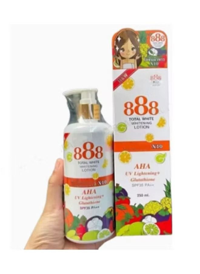 888 توتال وايت لوشن التبييض 250 مل  - Image 1