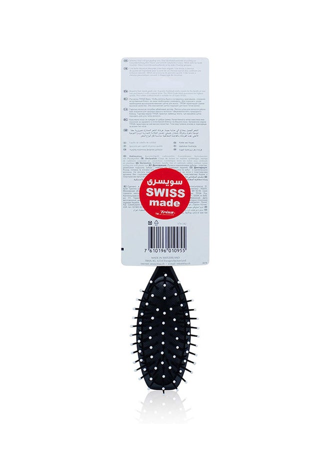 TRISA Hairstyle Brushing Small, Black Nylon Pins - Image 4