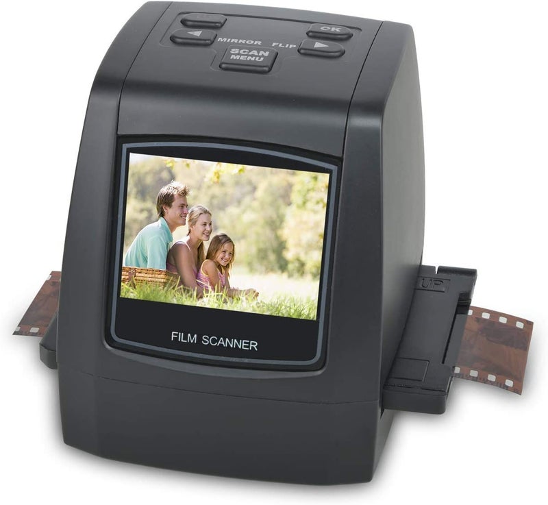 Tobo Film Scanner and Slide Digitizer - All in 1 22MP Slide Digital Film Slide Scanner, Image Converter, Compatible w/Super-8 Film, 126 KPK Film, Converts 35mm Slides and Negatives-TD-994IM. - Image 1