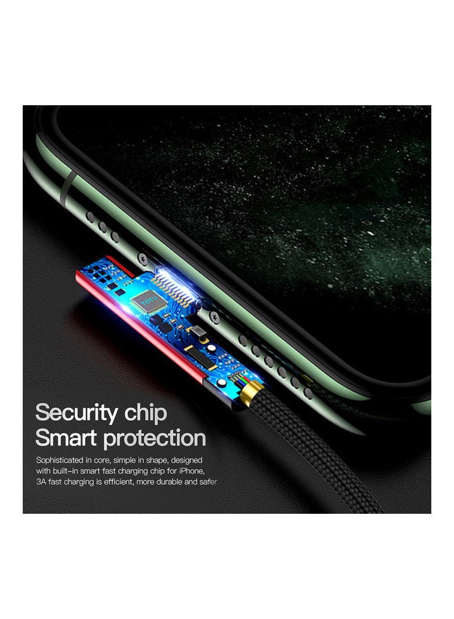 نيبمينينت كابل شحن سريع بمنفذ USB A إلى Type-C بسرعة 5 أمبير أسود - Image 3