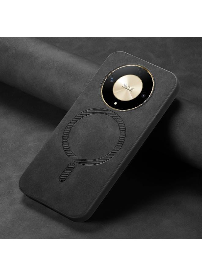 S-TOP Case For Honor Magic6 Pro 5G Retro Magsafe Magnetic PU Back Cover Phone Case - Image 2