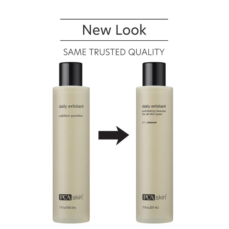 PCA SKIN Daily Face Exfoliant Cleanser, Moisturizing Face Wash, Gently Cleanses Dirt, Debris, and Other Impurities From Skin, Facial Cleanser Made with Renewable Exfoliants, 7.0 oz Bottle - Image 2