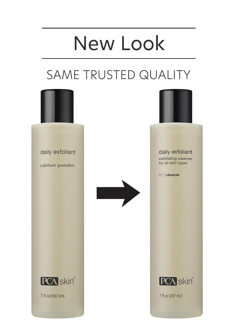 PCA SKIN PCA SKIN Daily Face Exfoliant Cleanser, Moisturizing Face Wash, Gently Cleanses Dirt, Debris, and Other Impurities From Skin, Facial Cleanser Made with Renewable Exfoliants, 7.0 oz Bottle  - Image 4